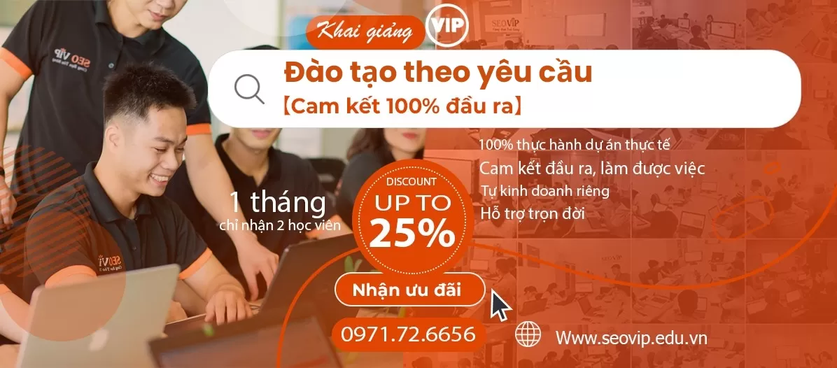Khóa học đào tạo theo yêu cầu