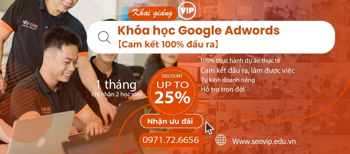 Khóa học Google Adwords