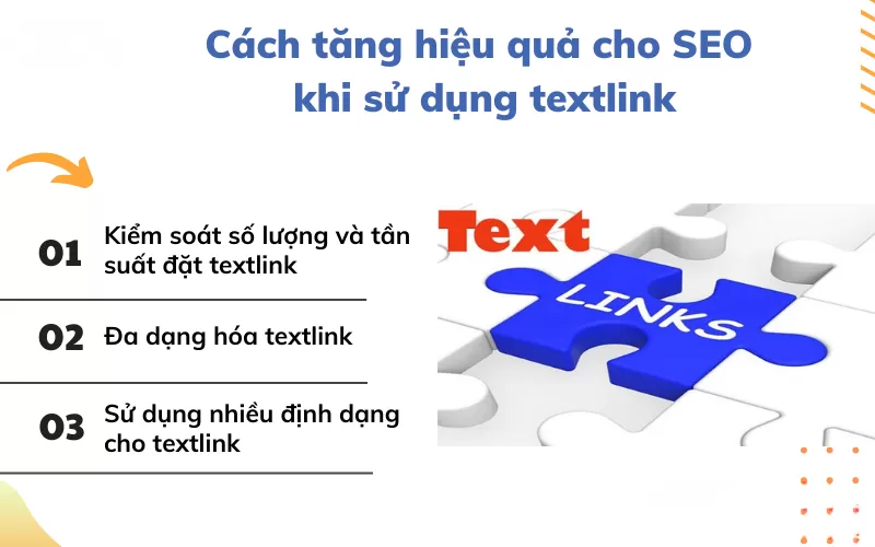 cách sử dụng textlink hiệu quả