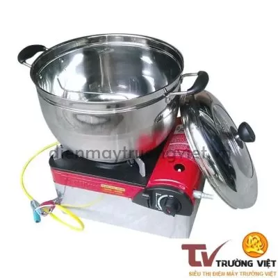 Máy làm bắp rang bơ bằng ga: Giải pháp nổ bắp cực nhanh, đều và thơm