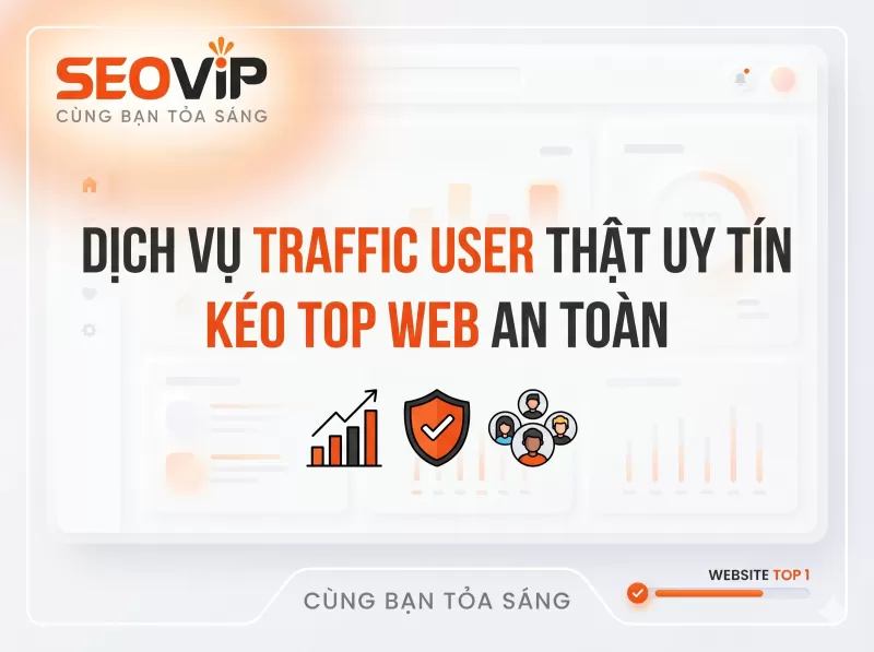 Dịch Vụ Traffic User Thật Uy Tín, Đẩy Top Tốc Độ